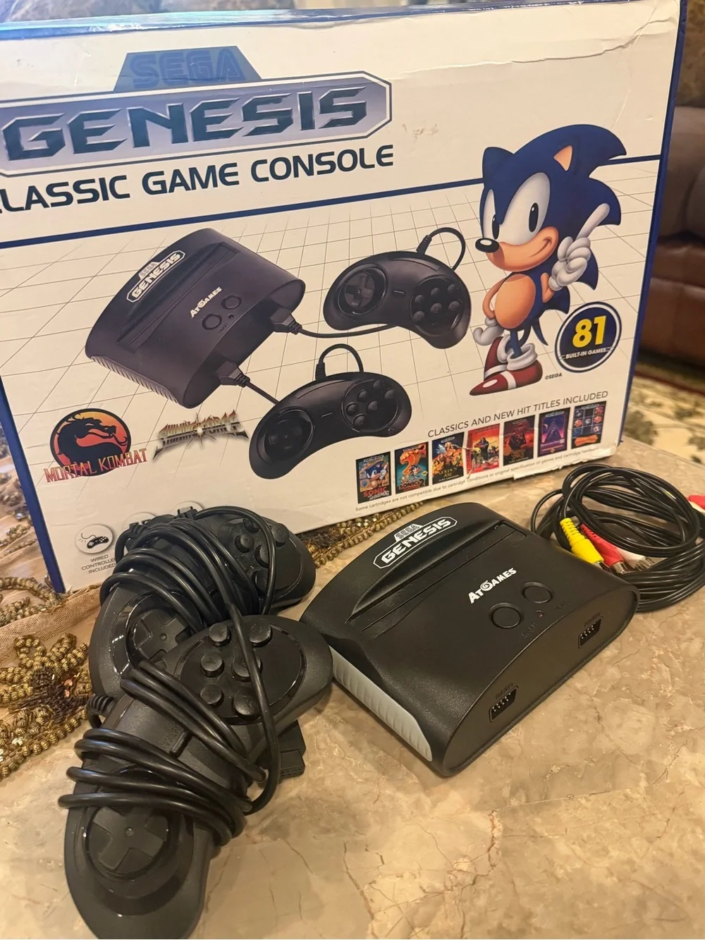Sega Genesis Classic Game Console